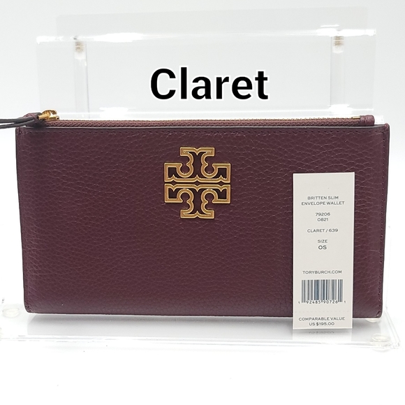 Tory Burch Britten Slim Envelope Wallet - Picture 4 of 10